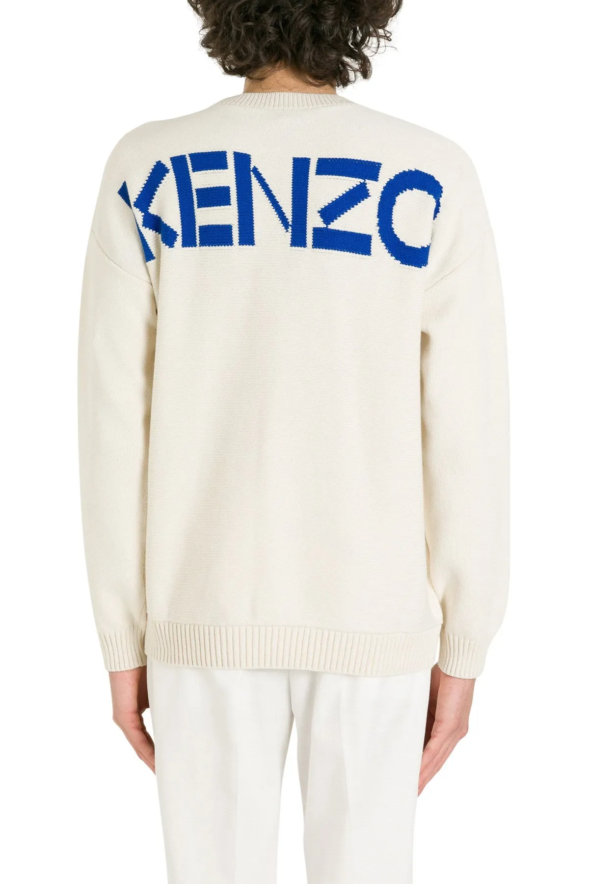 Kenzo Intarsia Logo Knit Sweater