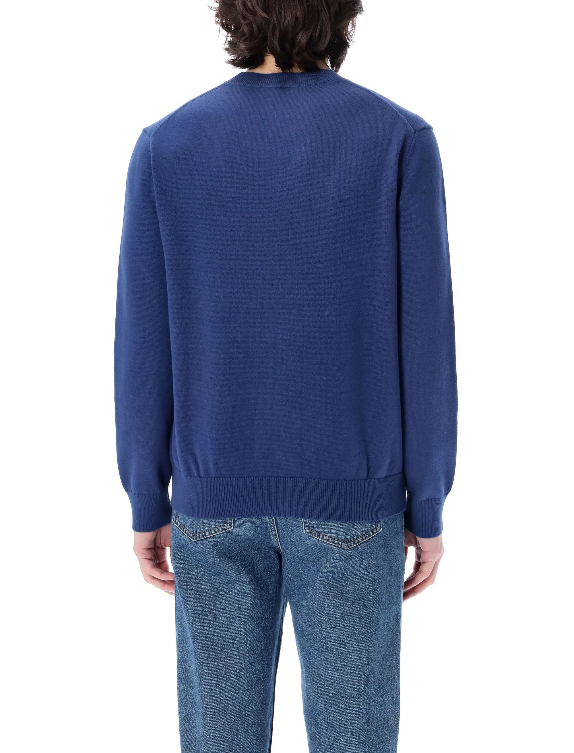 Kenzo Logo Ribbed Crewneck Sweater