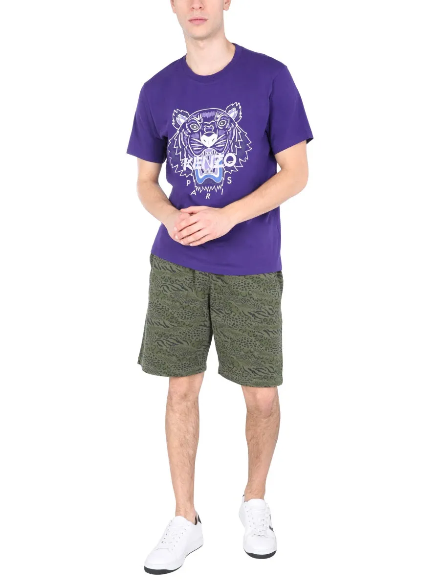 Kenzo Printed Bermuda Shorts