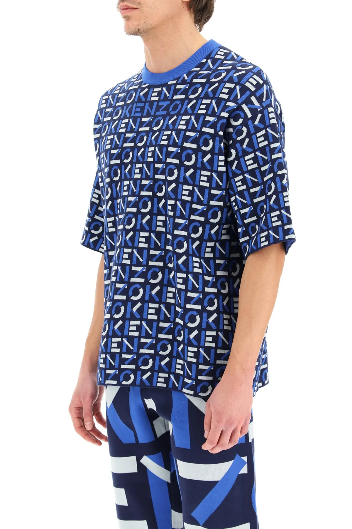 Kenzo Sport Monogram Knitted T-Shirt