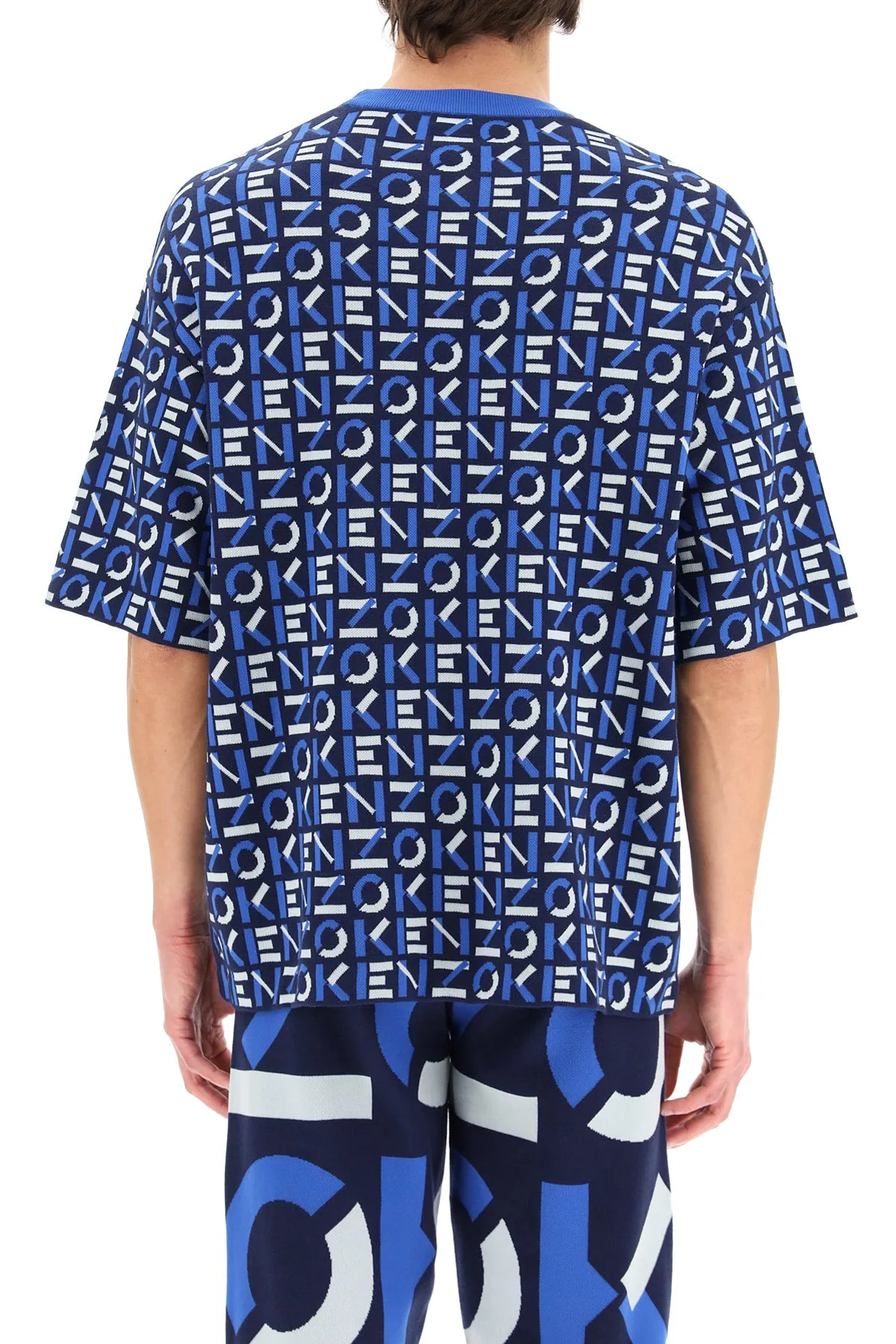 Kenzo Sport Monogram Knitted T-Shirt