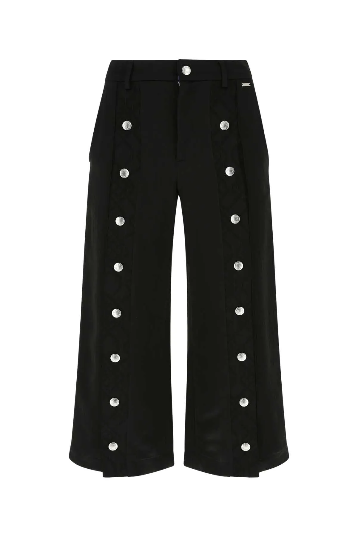 Koch Button-Detail Cropped Pants