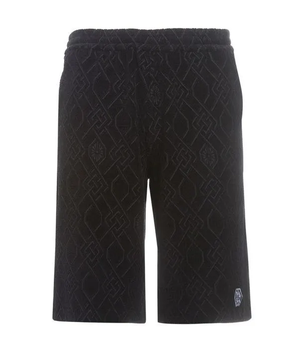 Koch Logo Patch Bermuda Shorts