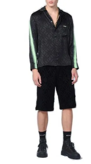 Koch Logo Patch Bermuda Shorts