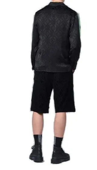 Koch Logo Patch Bermuda Shorts