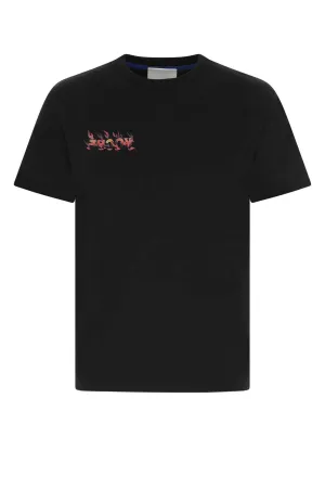 Koch Logo Printed Crewneck T-Shirt