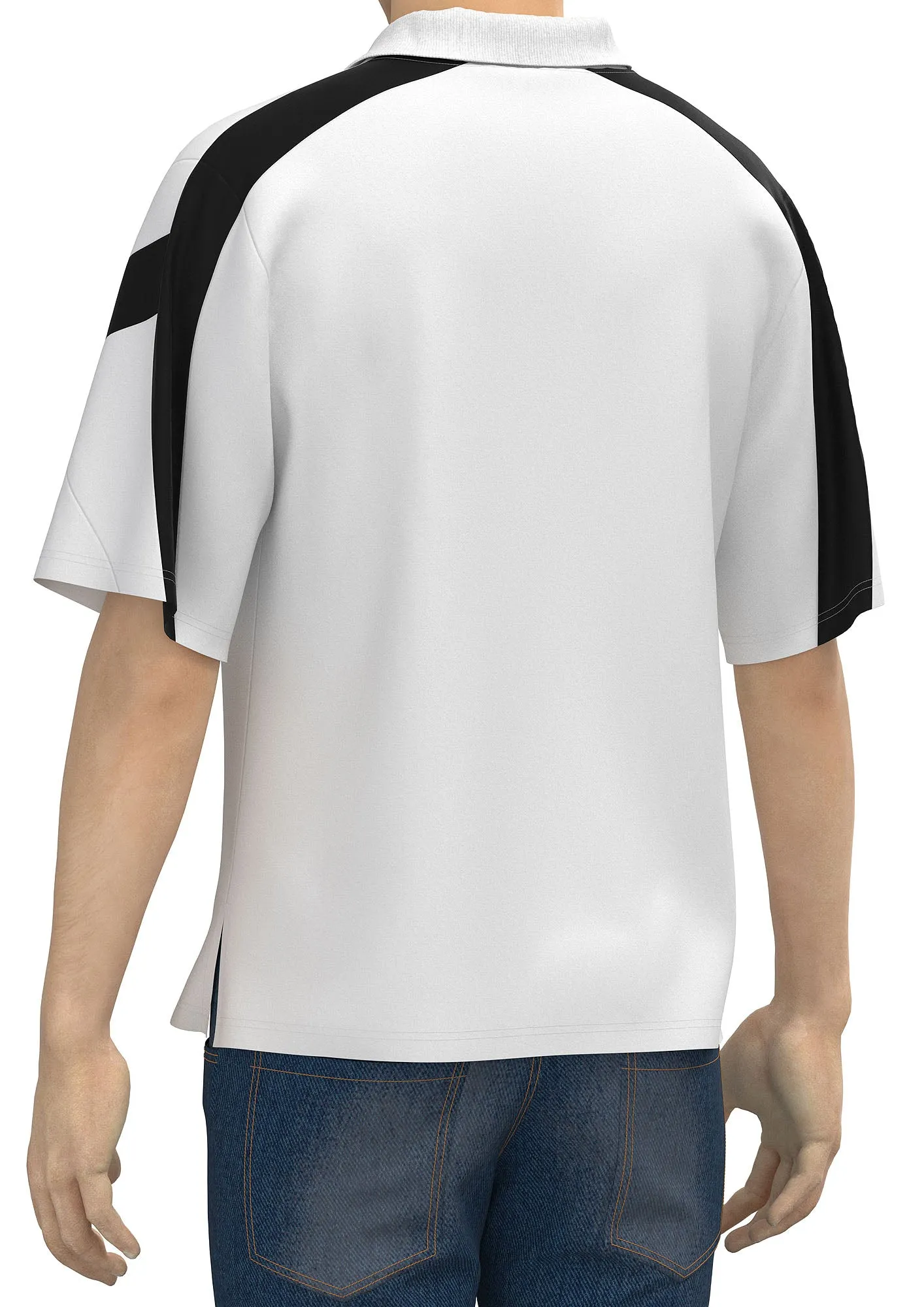 Koch Logo Printed Short-Sleeved Polo Shirt