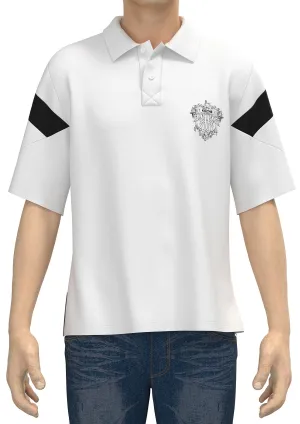 Koch Logo Printed Short-Sleeved Polo Shirt