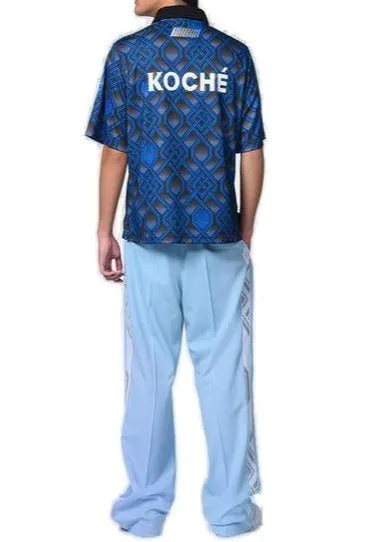 Koch Monogram Jacquard Polo Shirt