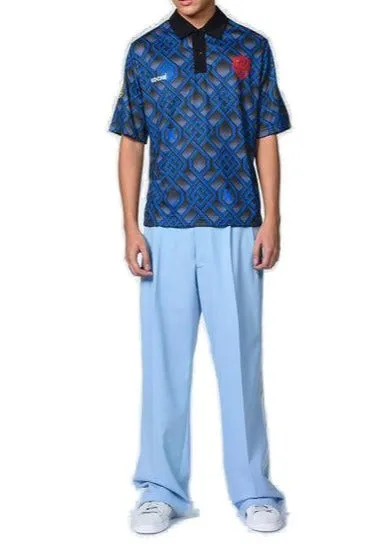 Koch Monogram Jacquard Polo Shirt