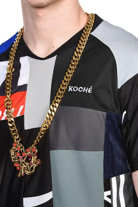 Koch Patchwork Crewneck T-Shirt