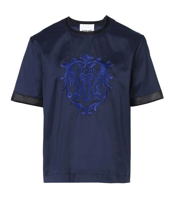 Koch Poplin Crewneck T-Shirt