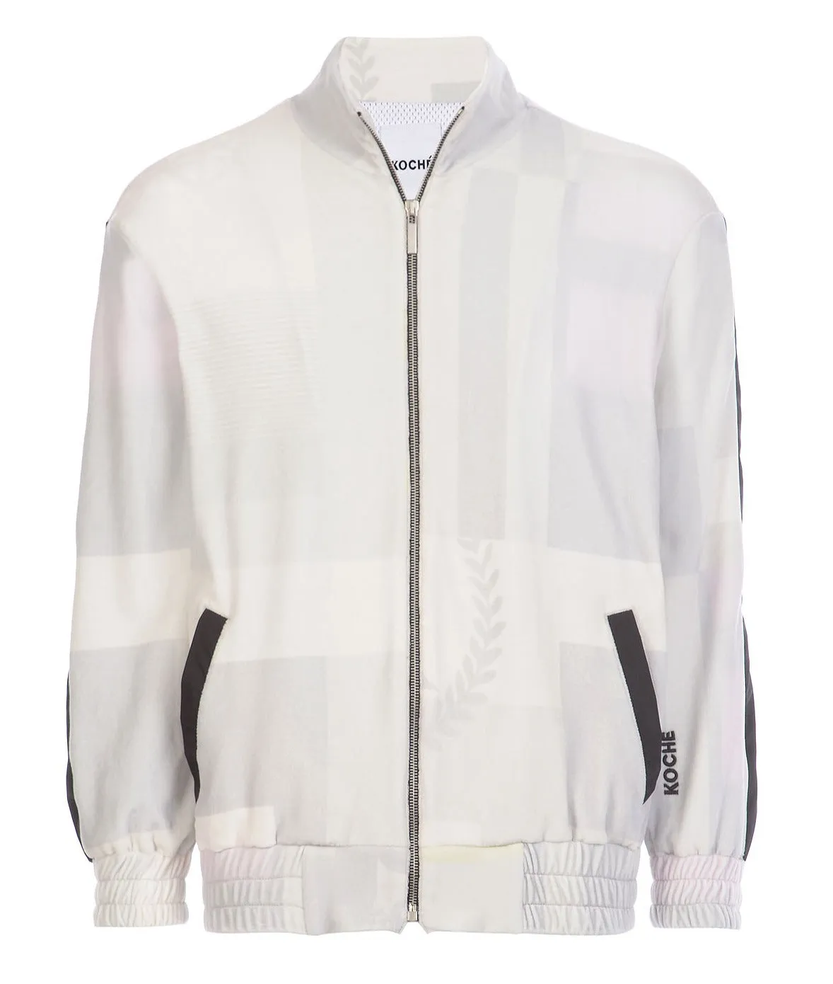 Koch Square Printed Zip-Up Jacket