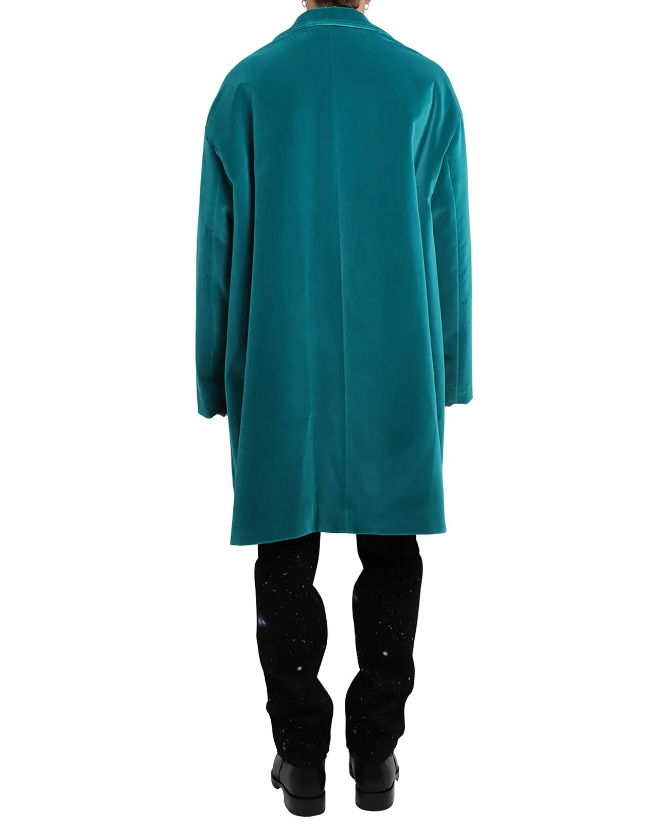 Lanvin Buttoned Velvet Coat