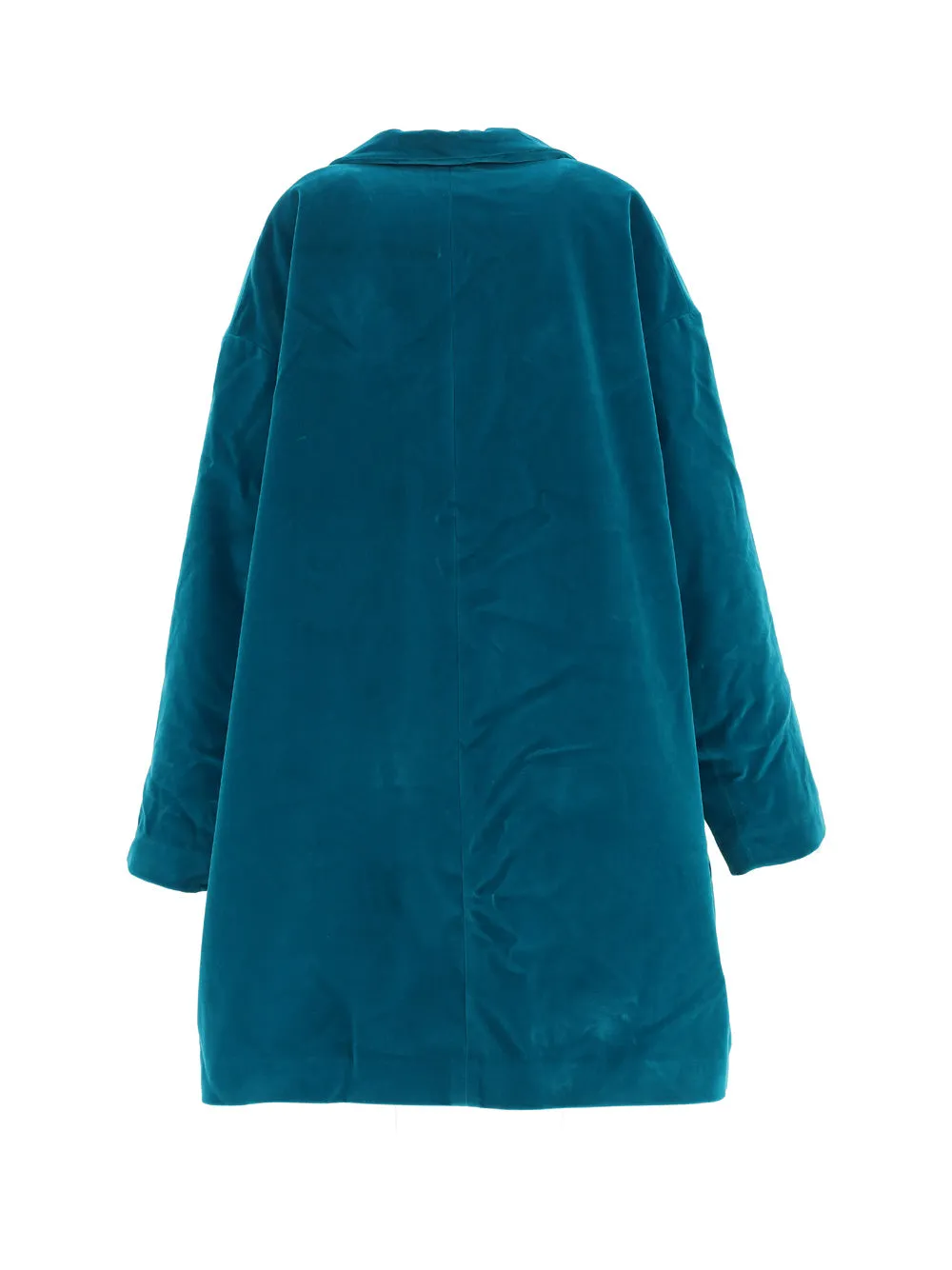 Lanvin Buttoned Velvet Coat