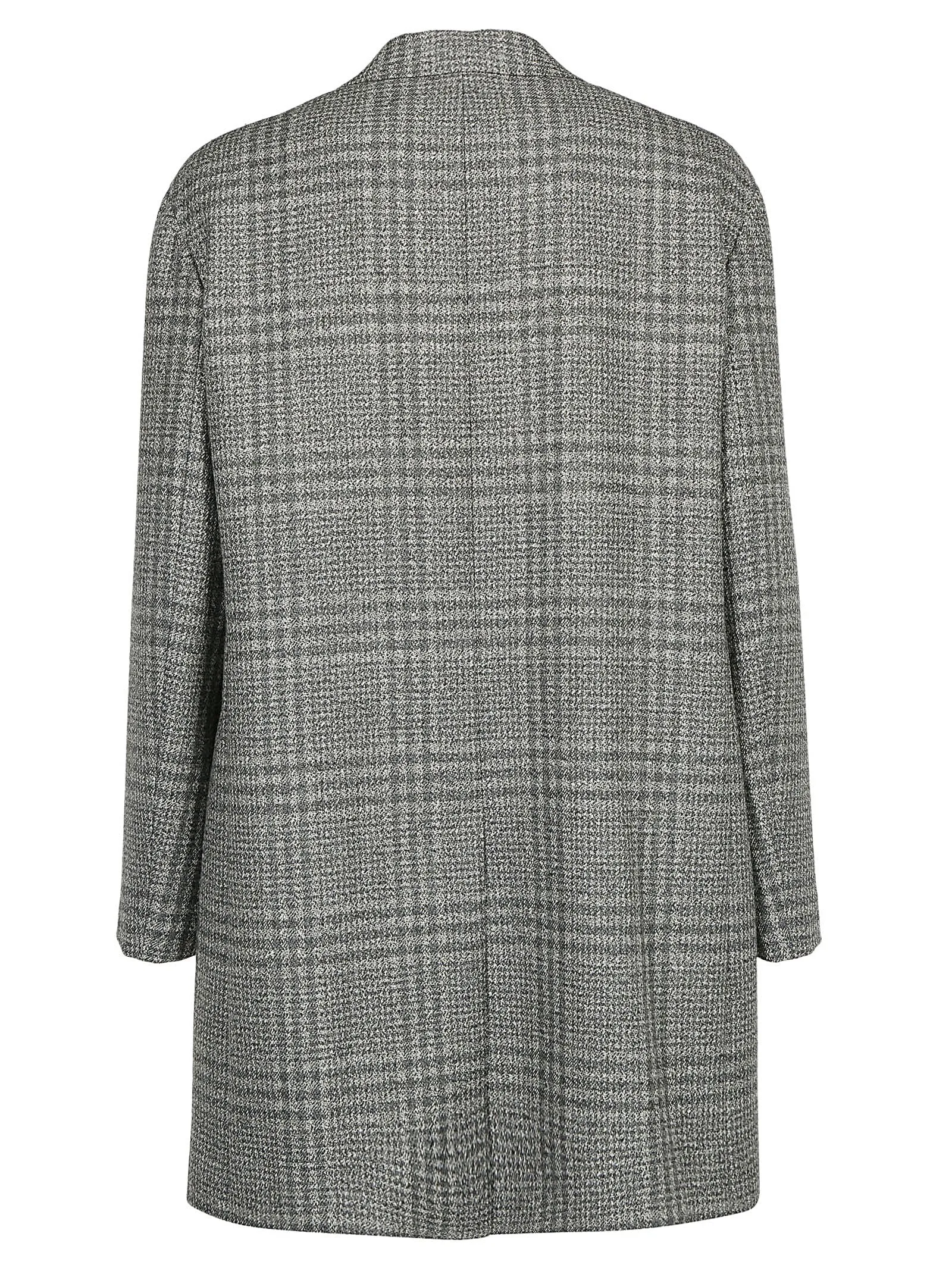 Lanvin Check Pattern Coat