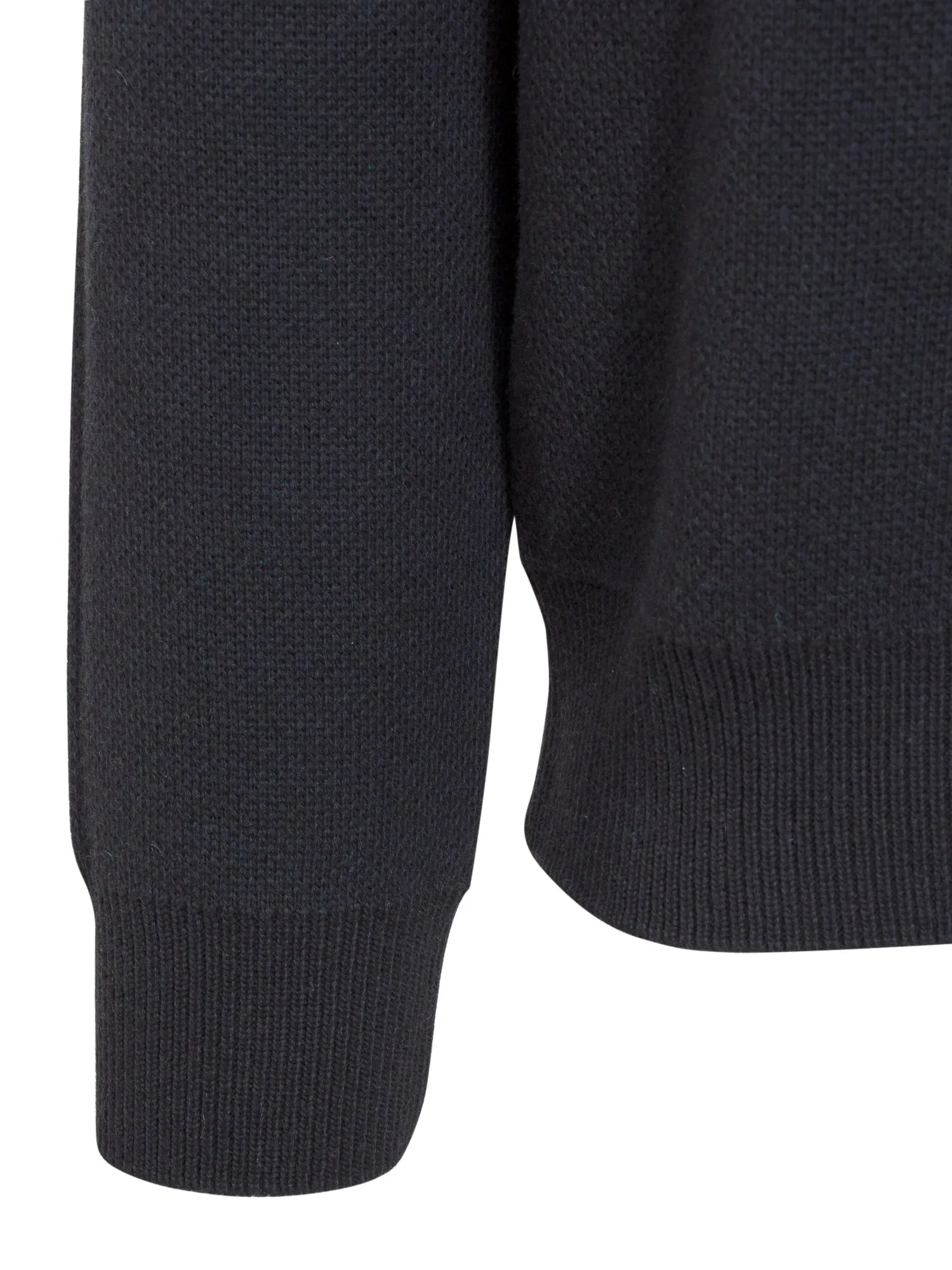 Lanvin Logo Intarsia Crewneck Sweater