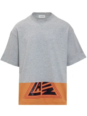 Lanvin Logo Printed Crewneck T-Shirt