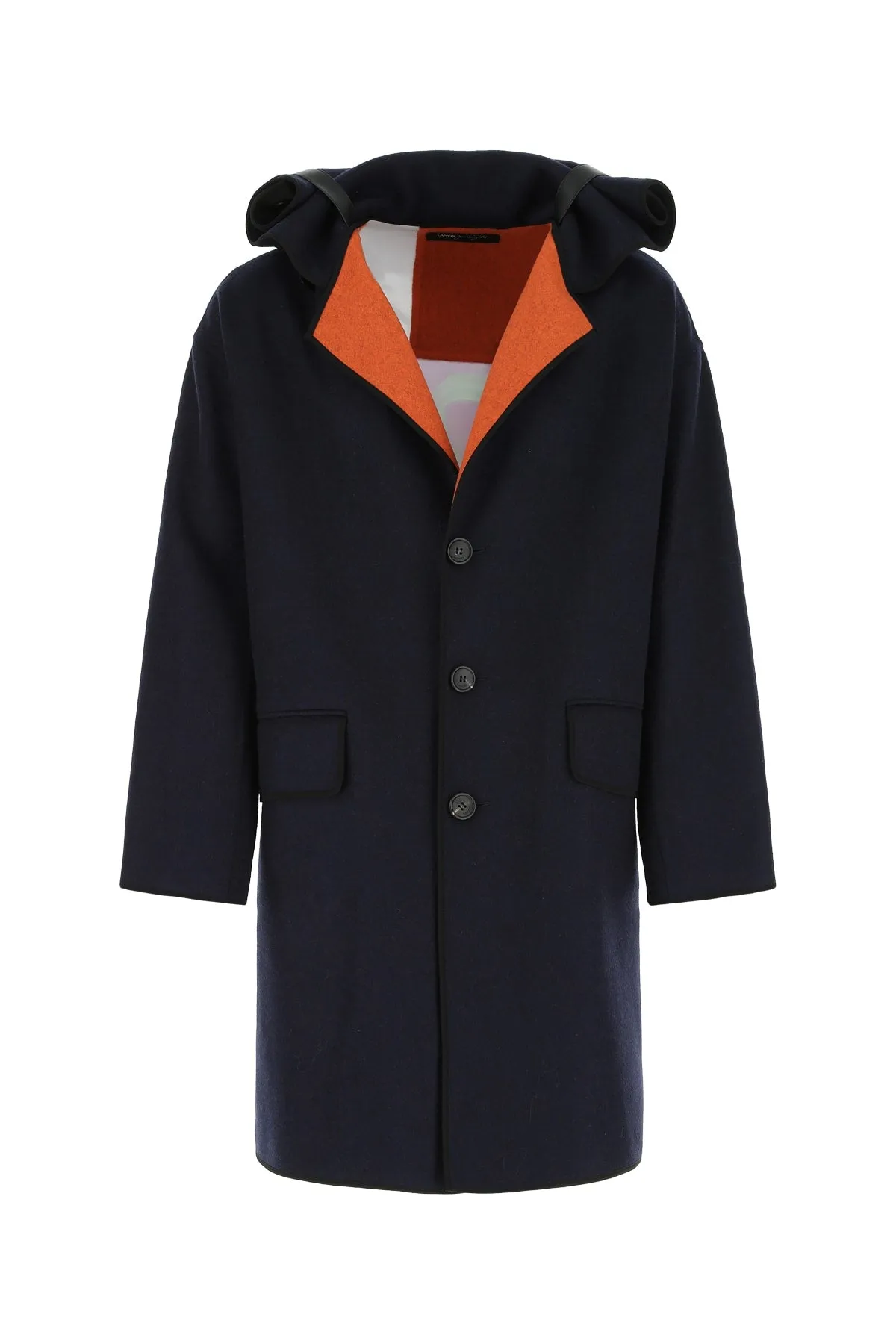 Lanvin Single-Breasted Long-Sleeved Coat