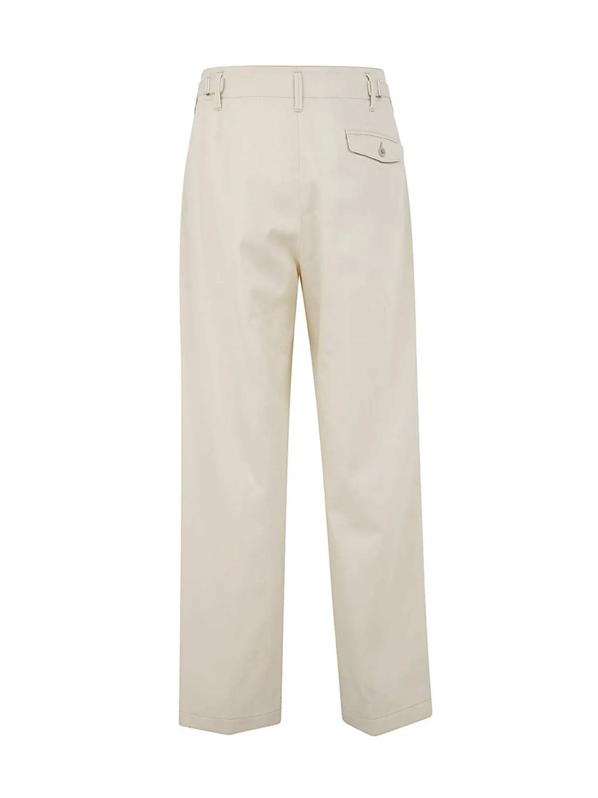 Lemaire Straight Leg Pleated Pants