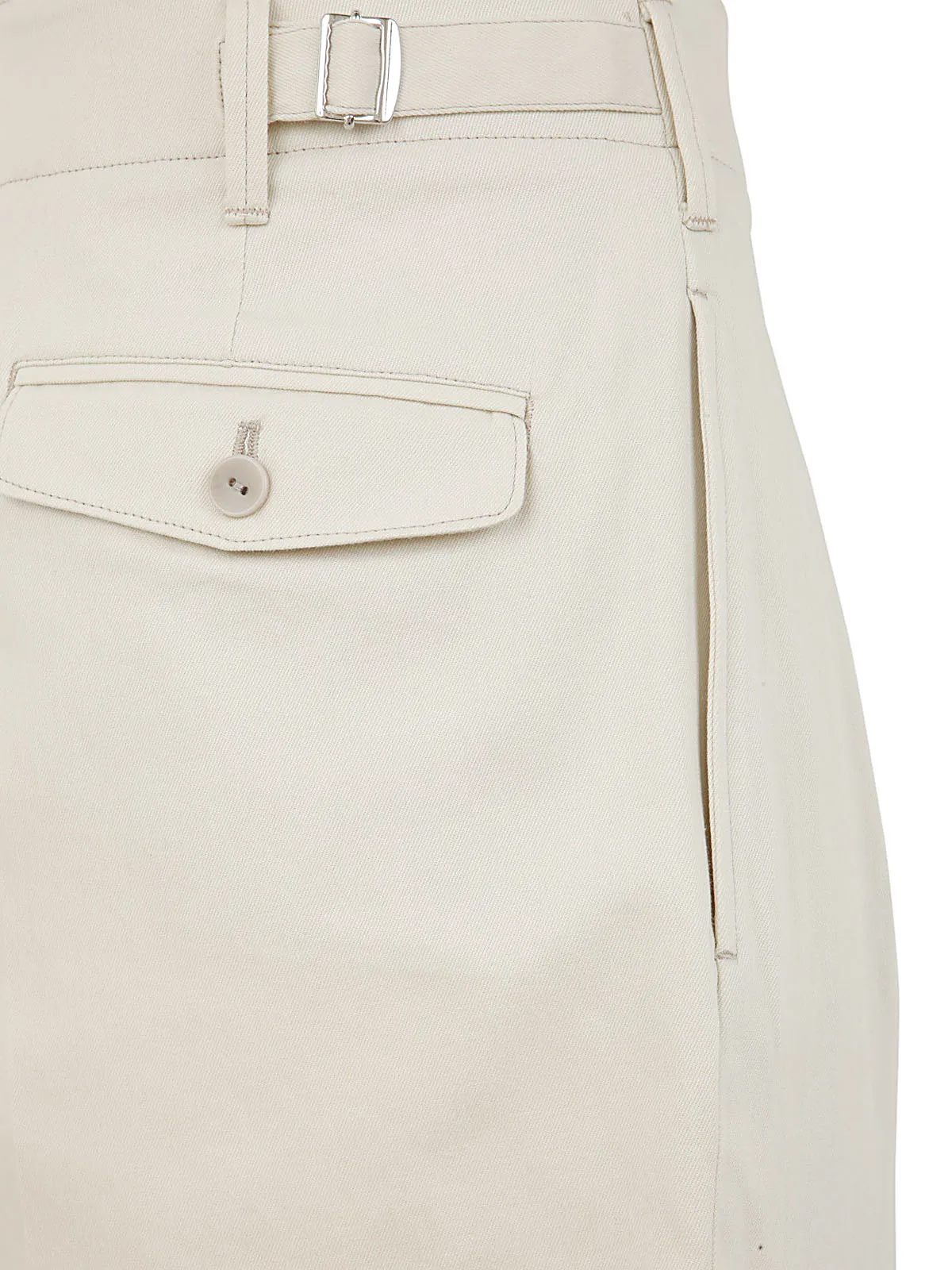 Lemaire Straight Leg Pleated Pants
