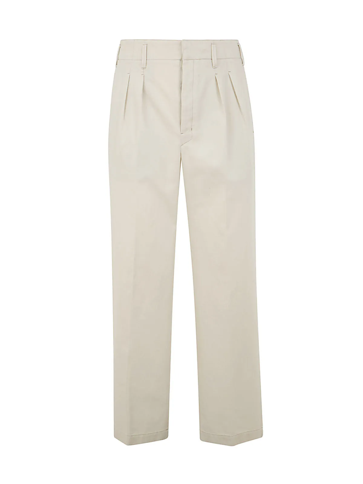 Lemaire Straight Leg Pleated Pants