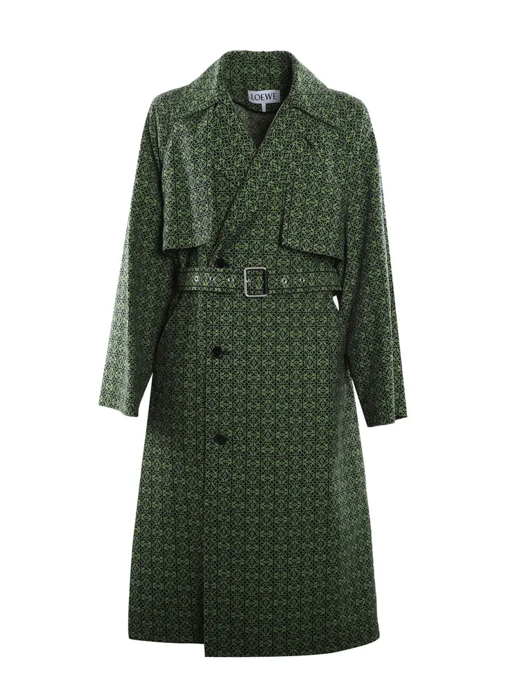 Loewe Belted Long-Sleeved Coat