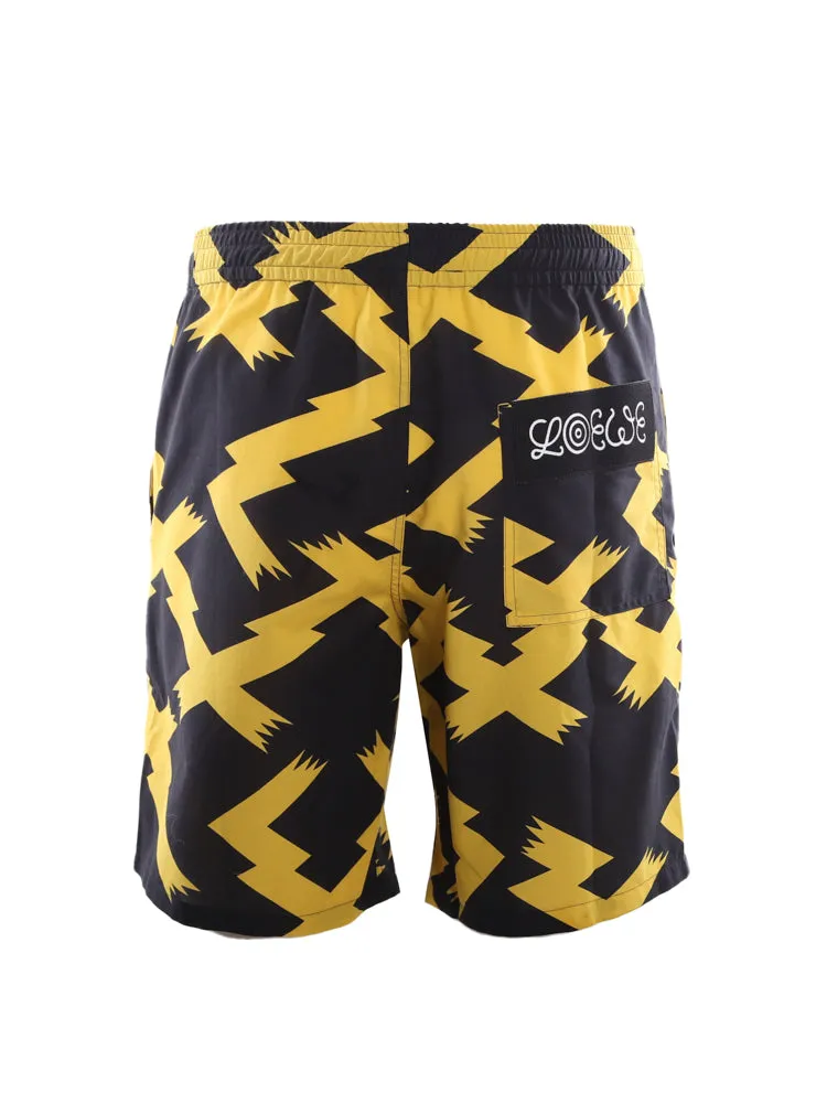Loewe Elasticated Waist Allover Printed Shorts