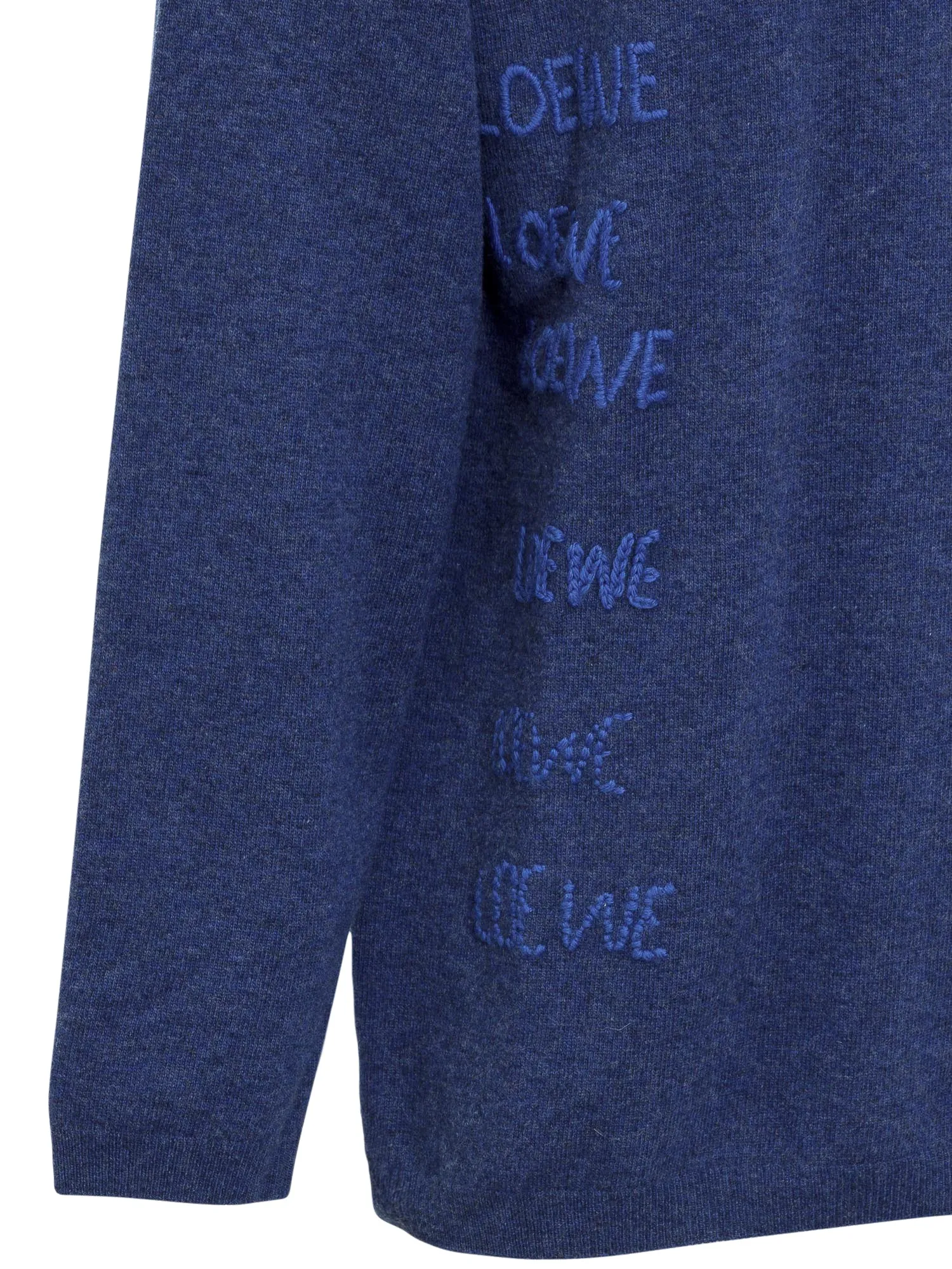 Loewe Logo Embroidered Knit Sweater