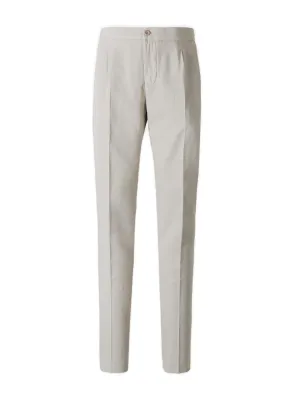 Loro Piana Elasticated Waist Pleated Pants