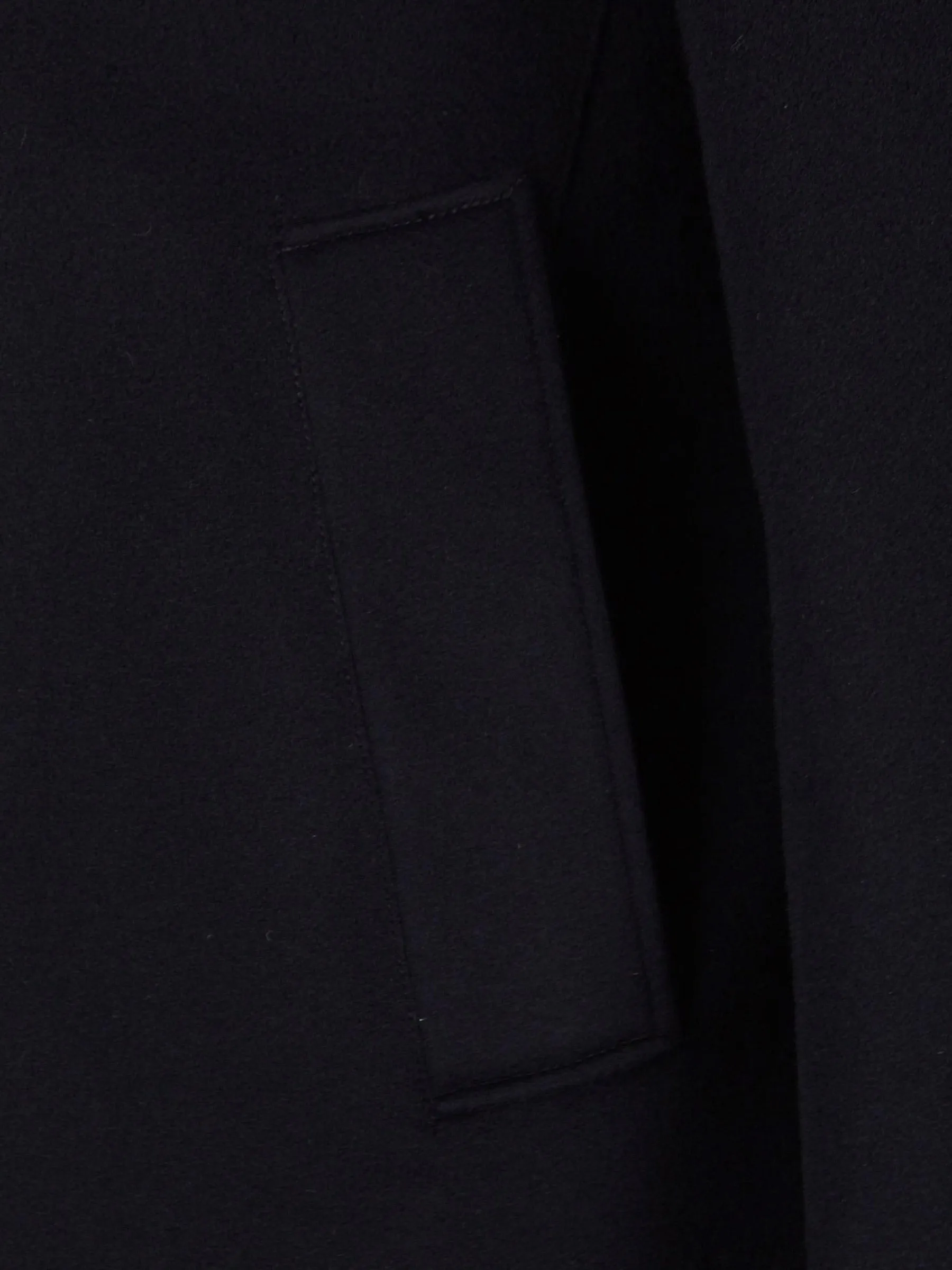 Loro Piana Removable Collar Buttoned Coat