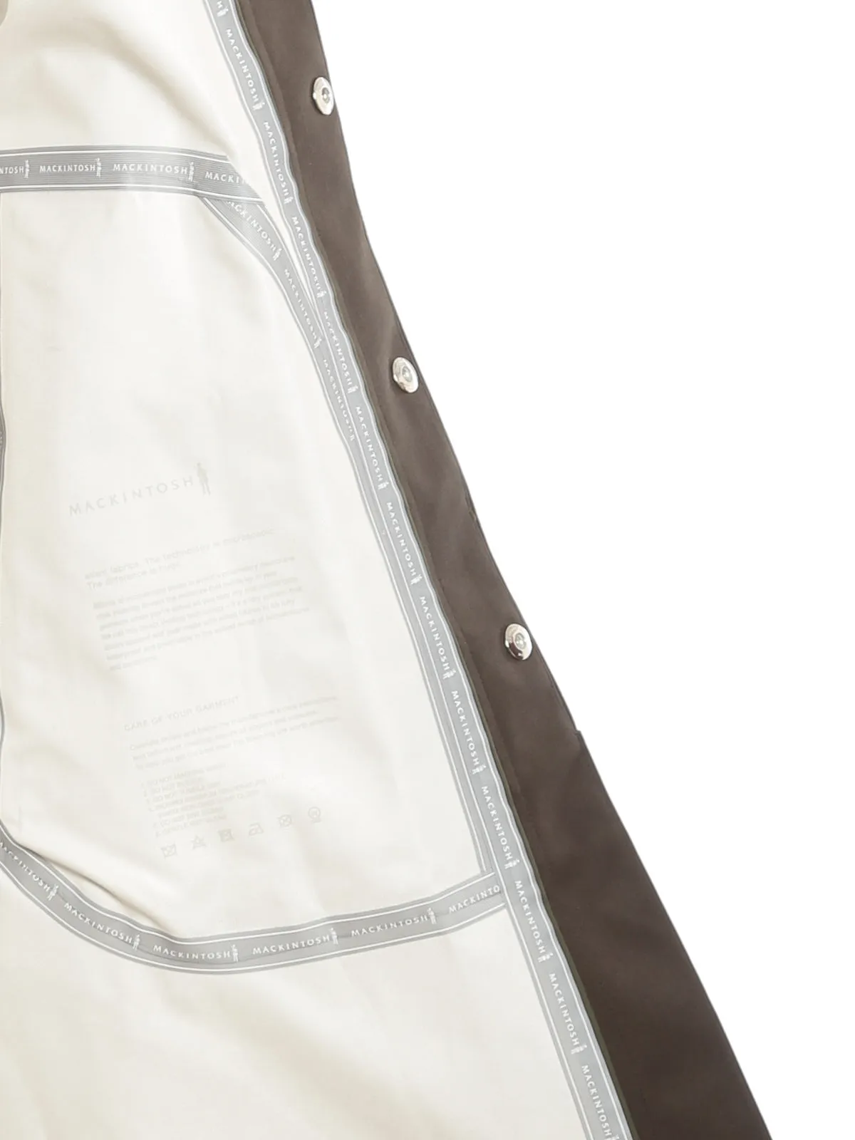Mackintosh Mowtie Bottoned Rain Coat