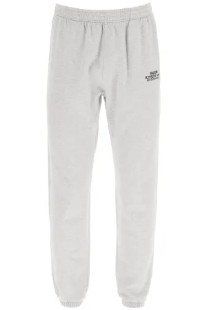 Maison Kitsun Logo Printed Jog Pants