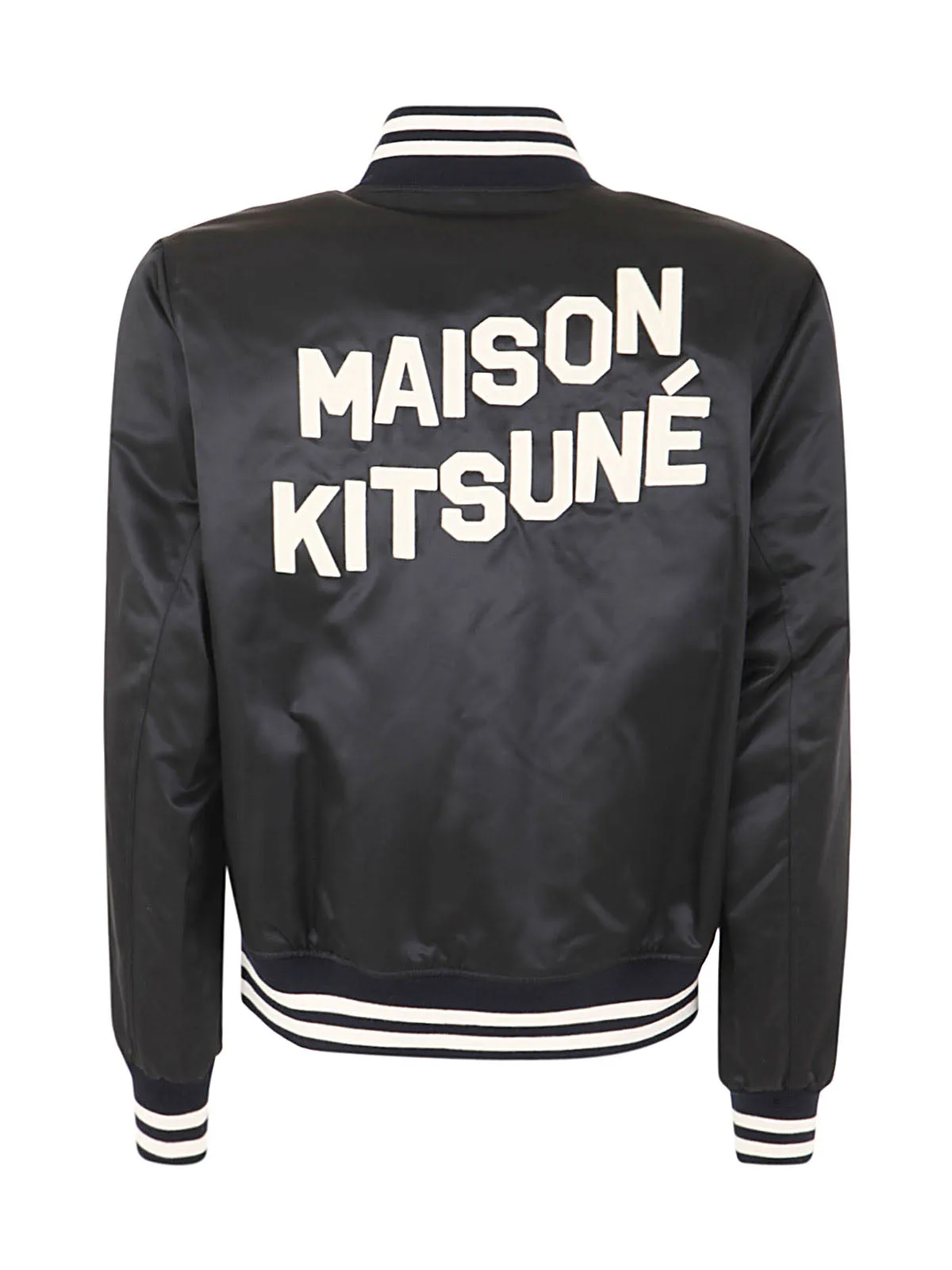 Maison Kitsun Satin Teddy Jacket