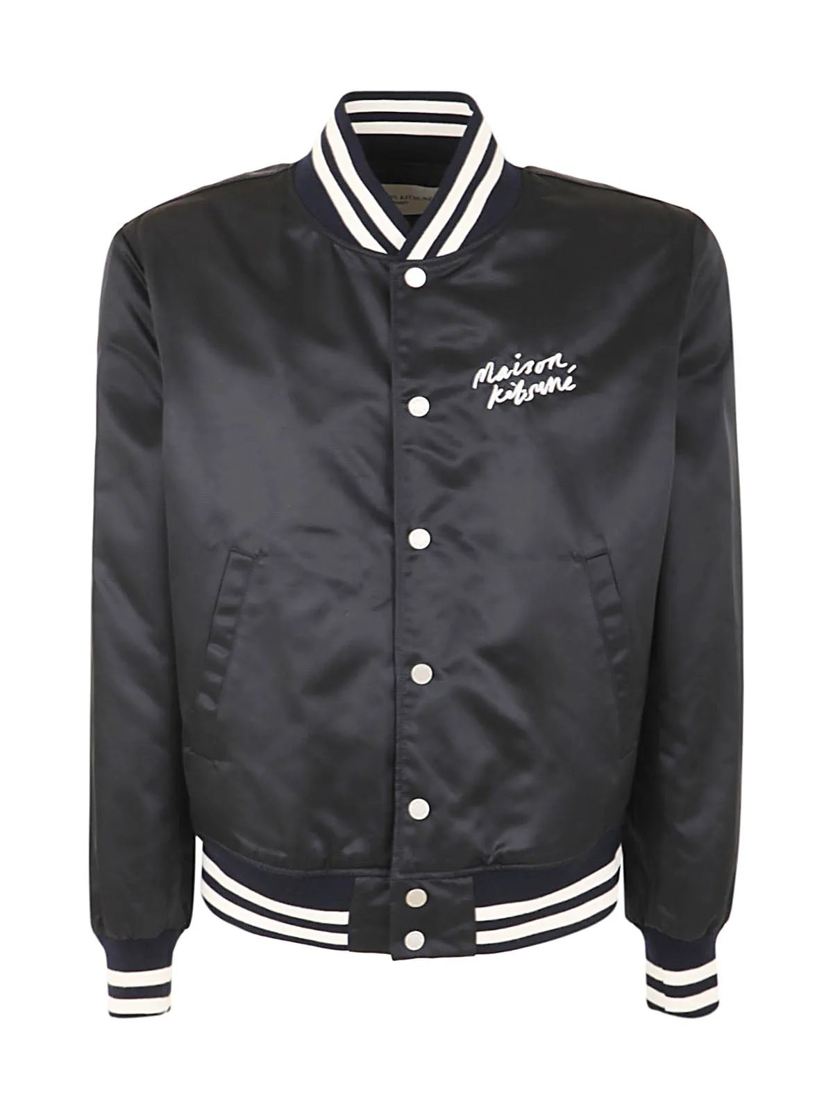 Maison Kitsun Satin Teddy Jacket