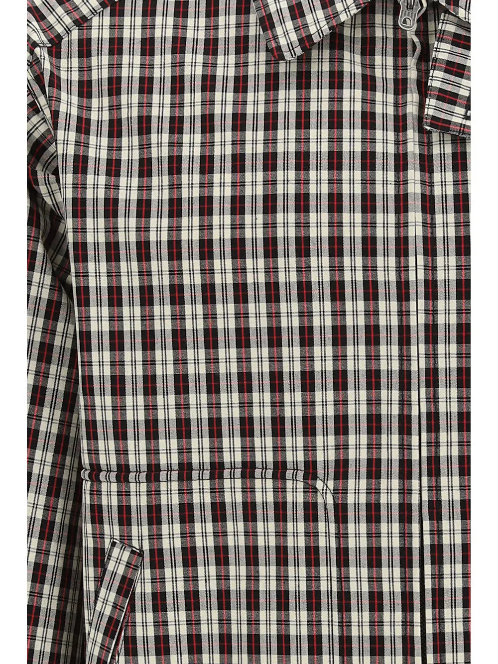 Maison Margiela Checked Zip-Up Jacket