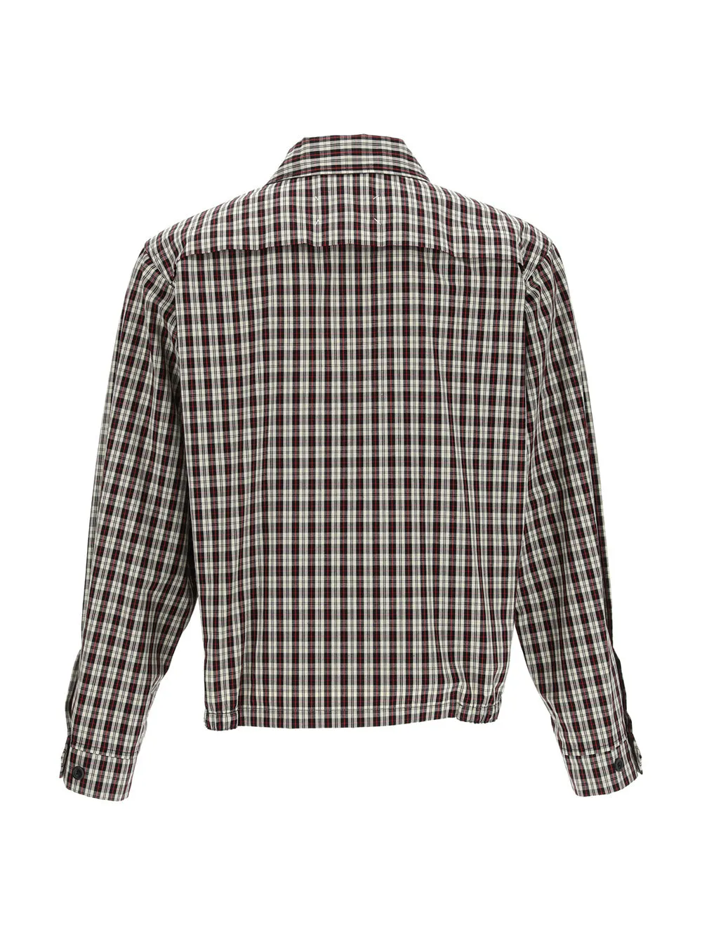 Maison Margiela Checked Zip-Up Jacket