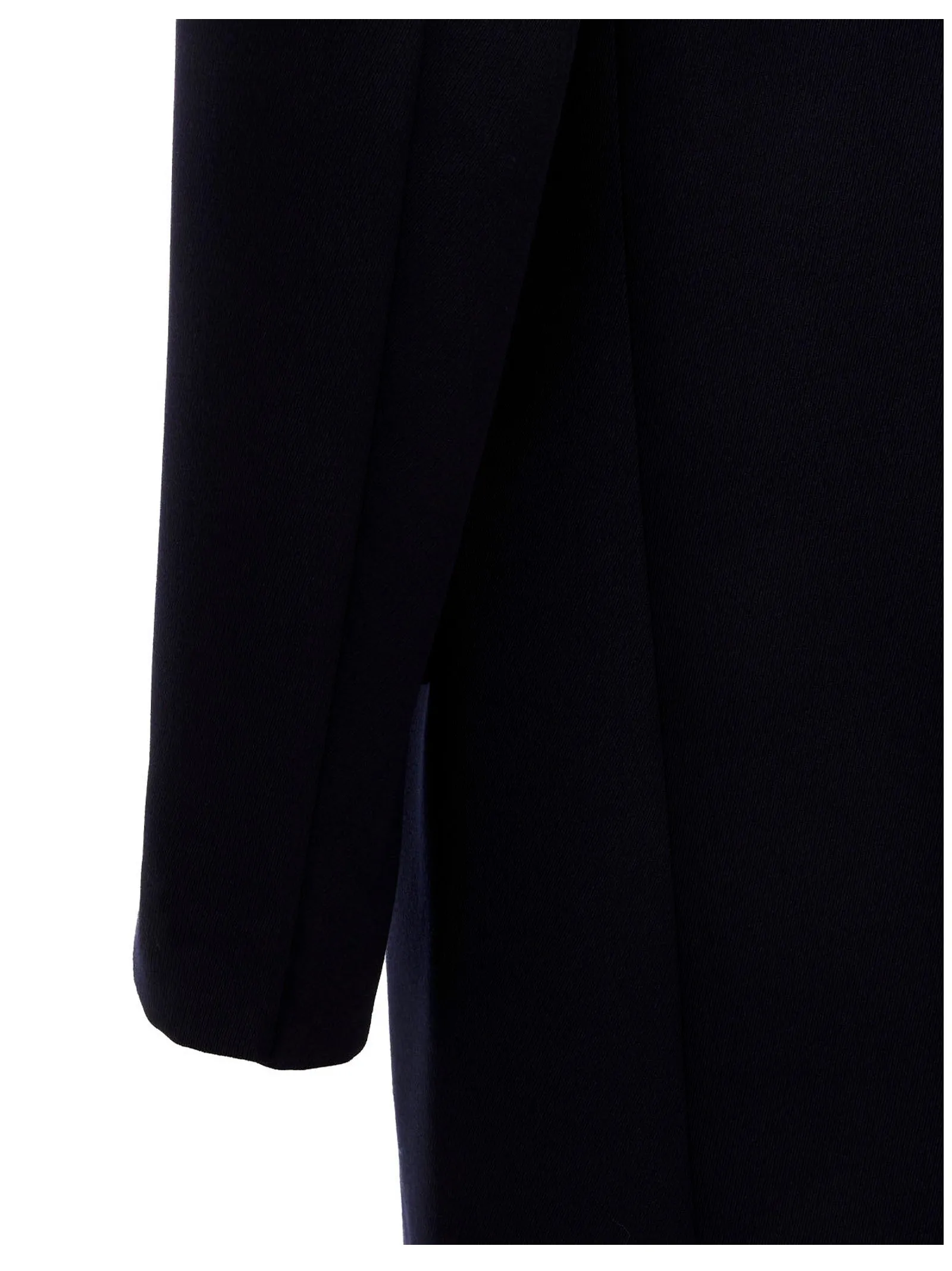 Maison Margiela Collarless Single Breasted Coat