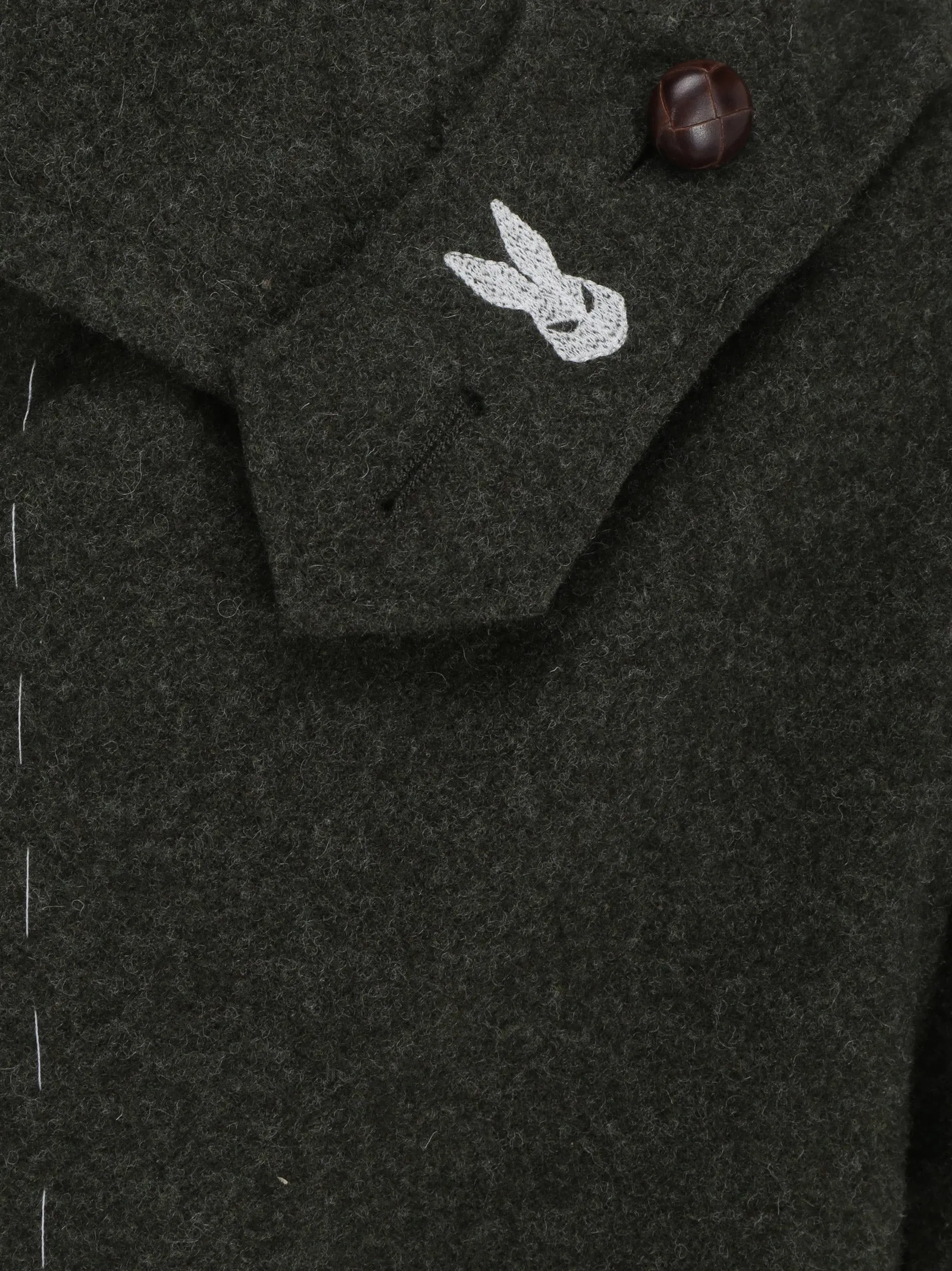 Maison Margiela Cut-Out Long-Sleeved Coat