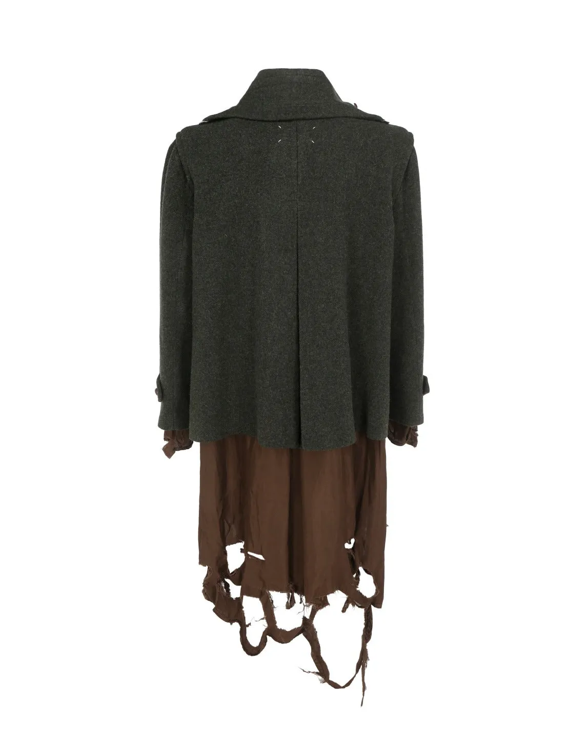 Maison Margiela Cut-Out Long-Sleeved Coat
