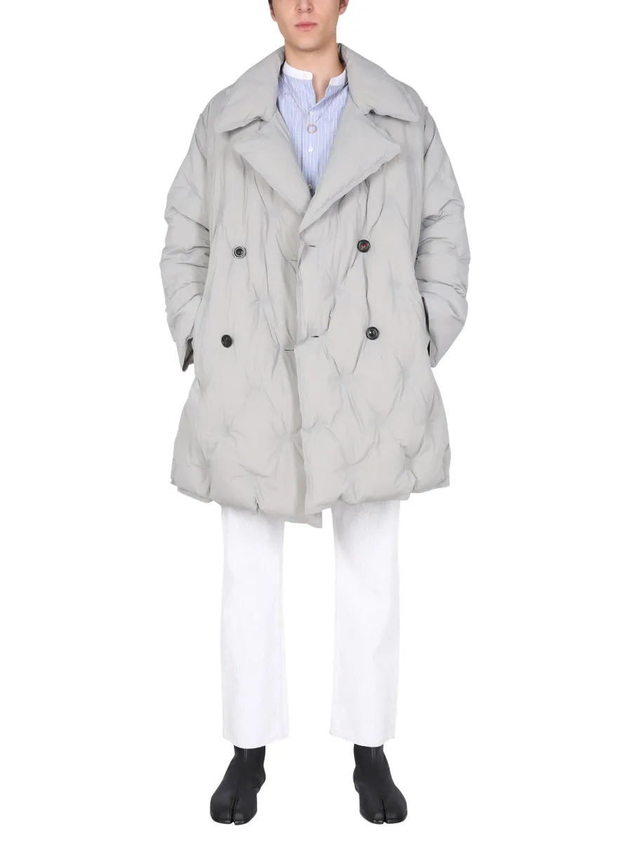 Maison Margiela Drop Shoulder Quilted Coat