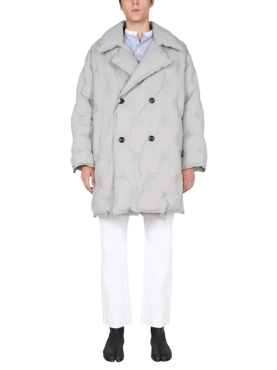 Maison Margiela Drop Shoulder Quilted Coat
