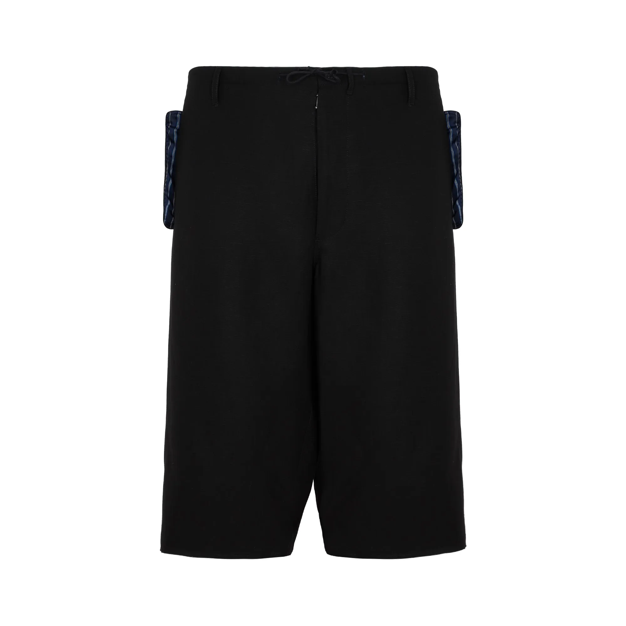 Maison Margiela Pinstripe Cuff Shorts
