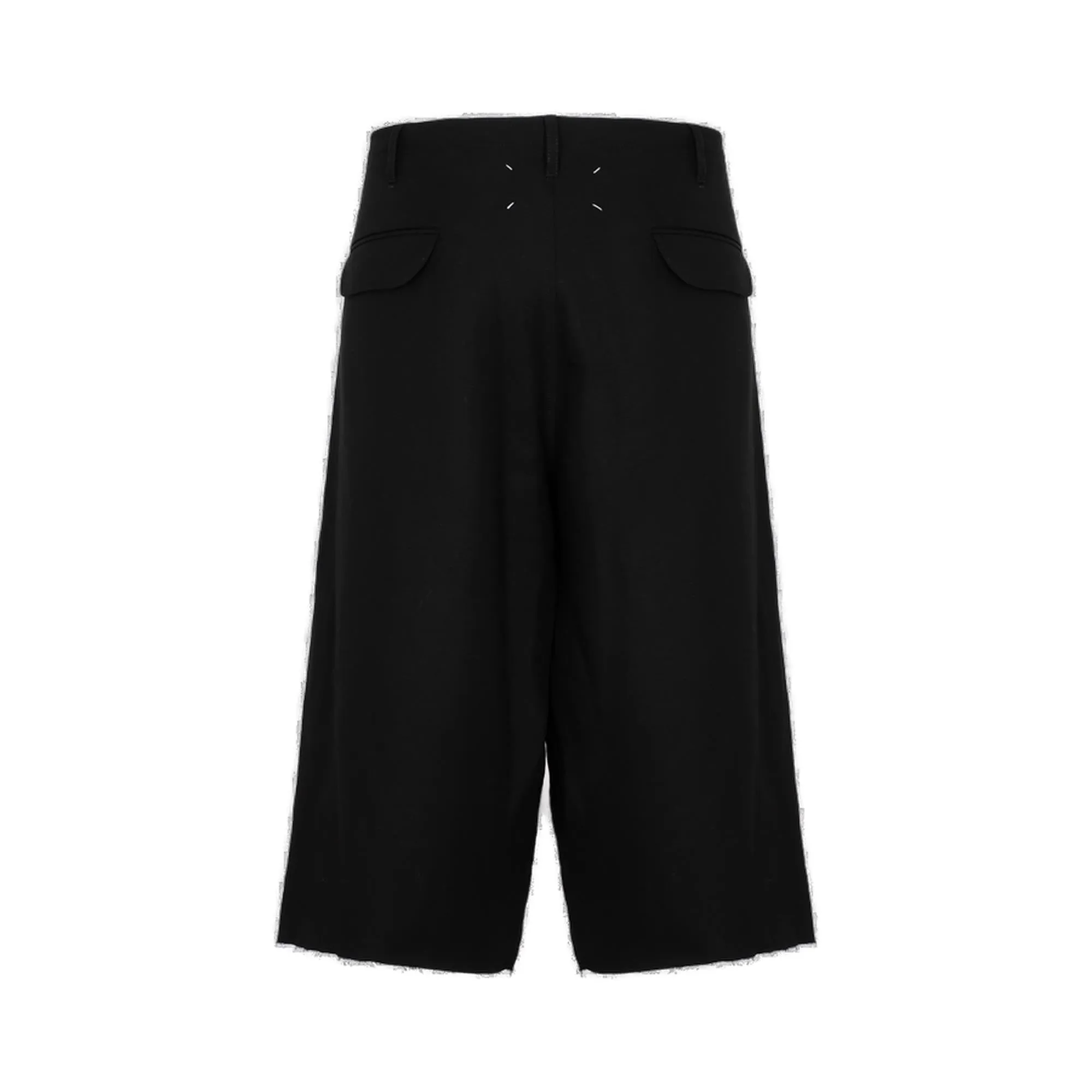 Maison Margiela Pinstripe Cuff Shorts