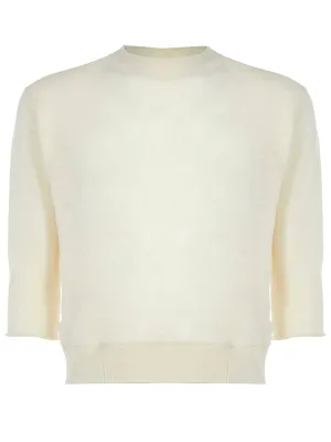 Maison Margiela Slub-Effect Crewneck Sweater