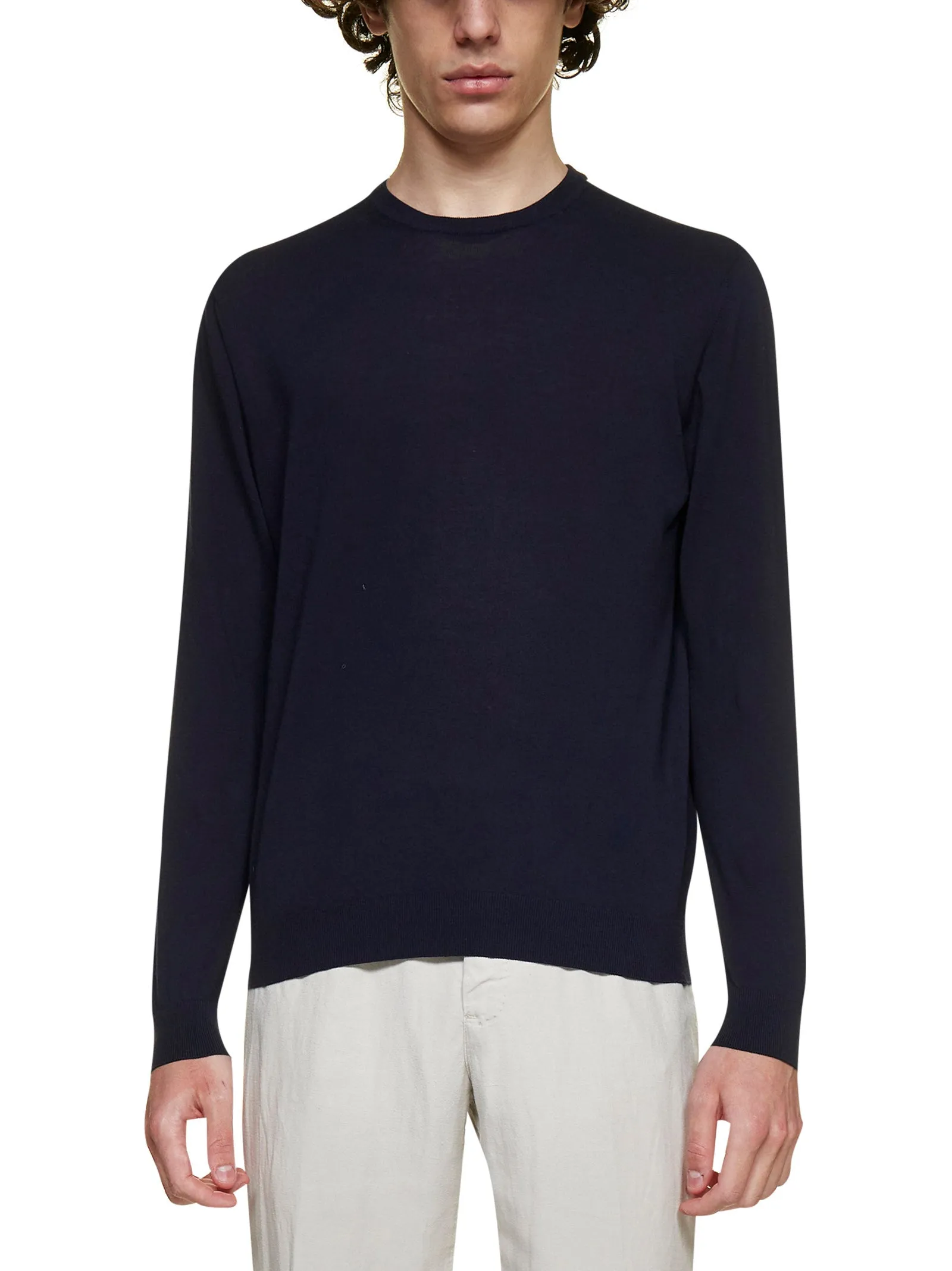 Malo Crewneck Knitted Jumper