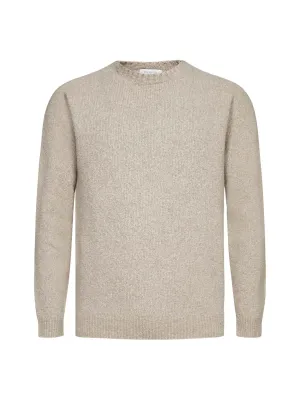 Malo Crewneck Knitted Long-Sleeved Jumper