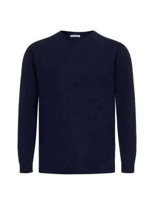 Malo Crewneck Knitted Long-Sleeved Jumper