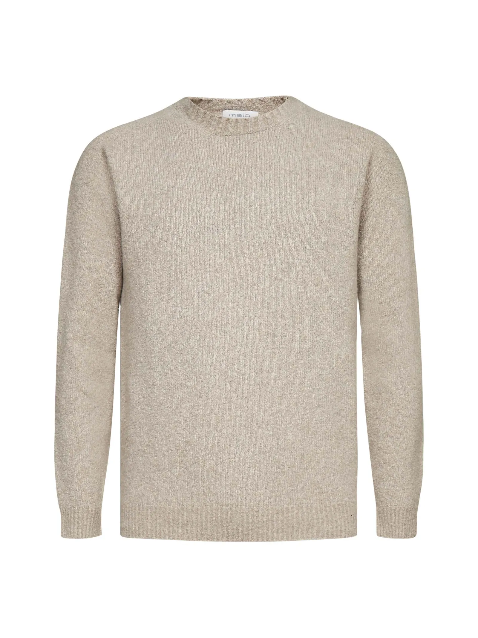 Malo Crewneck Knitted Long-Sleeved Jumper