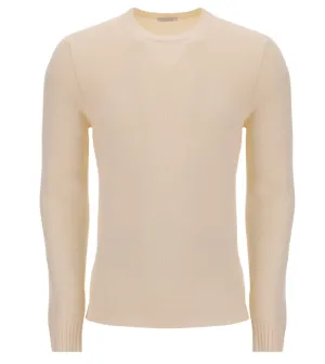 Malo Crewneck Ribbed Hem Knitted Jumper
